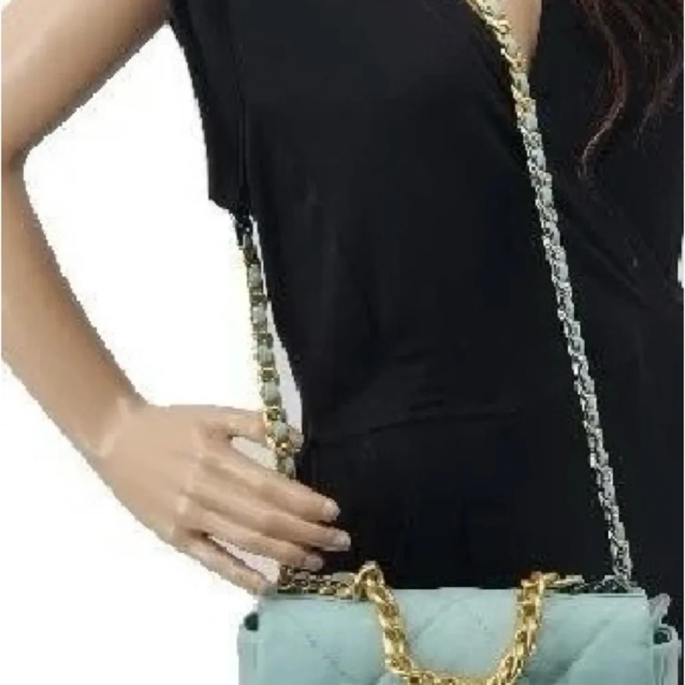 Chanel Sky Blue Quilted Shoulder Bag - Picture 12 of 13